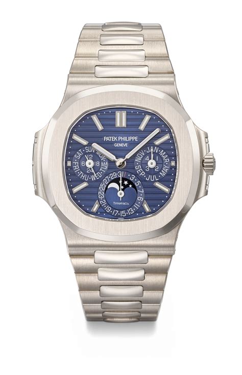 Signed Patek Philippe, Genève, retailed by Gübelin, Nautilus 